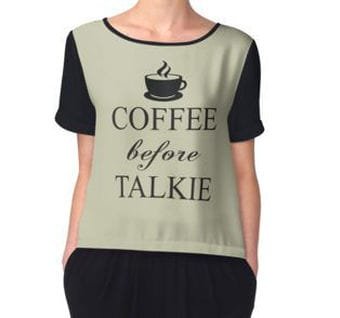 COFFEE before TALKIE